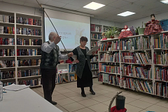 В Библиотеке № 261 прошла инсценировка сказок Салтыкова-Щедрина