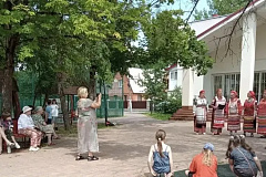 Библиотека № 256 провела интерактивную программу «Любимая наша страна» ко Дню России