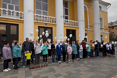 Акция памяти жертв Беслана